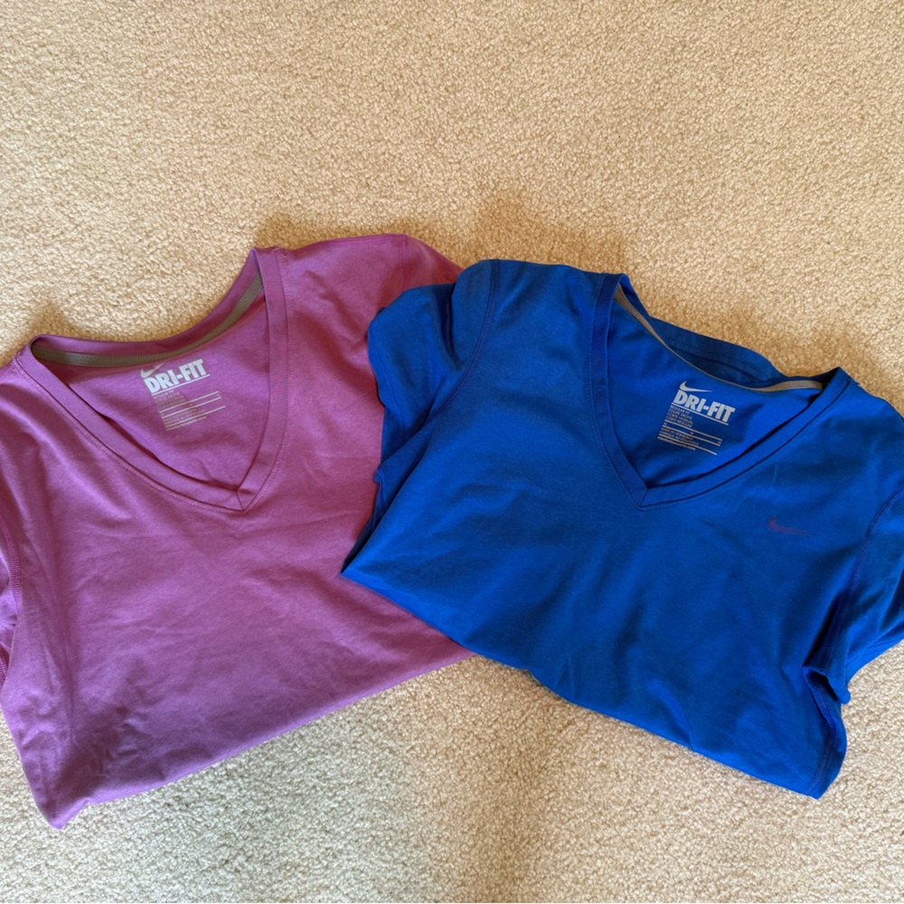 Nike Dri-Fit Short Sleeve Tee Set Size M